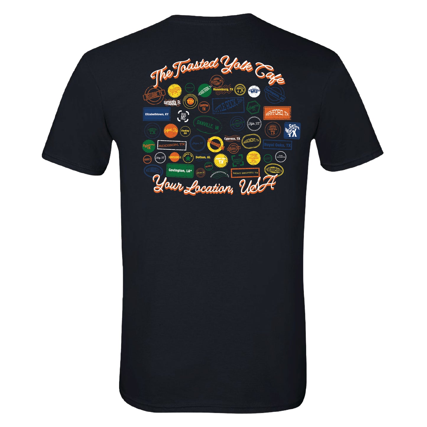 Passport Tees - 50 Qty Minimum - Customized With Your Location
