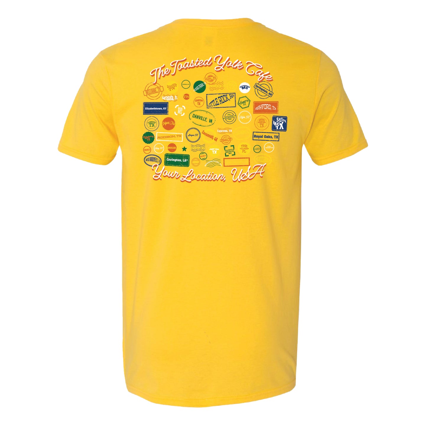 Passport Tees - 50 Qty Minimum - Customized With Your Location