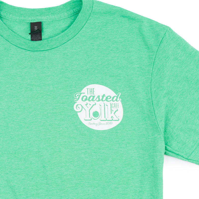 Get Toasted Tee - Heather Irish Green