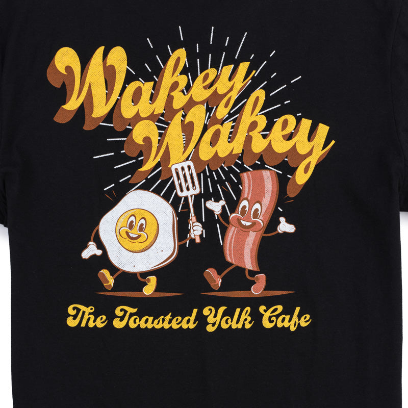 Wakey Wakey Tee - Black