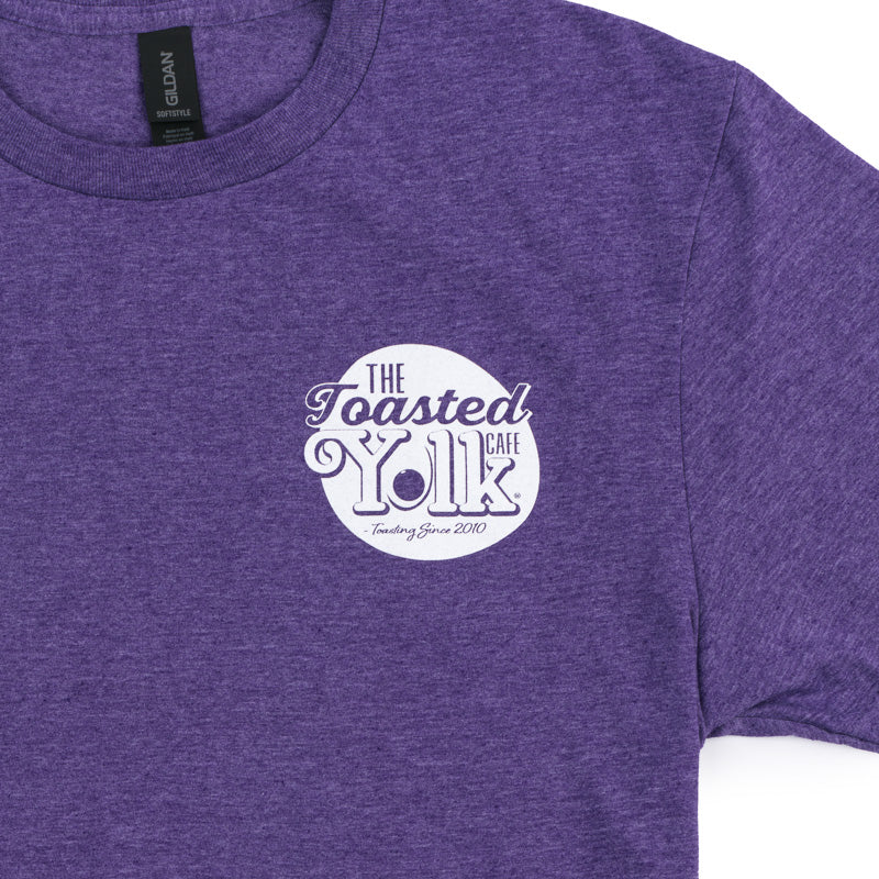 Wakey Wakey Tee - Heather Purple