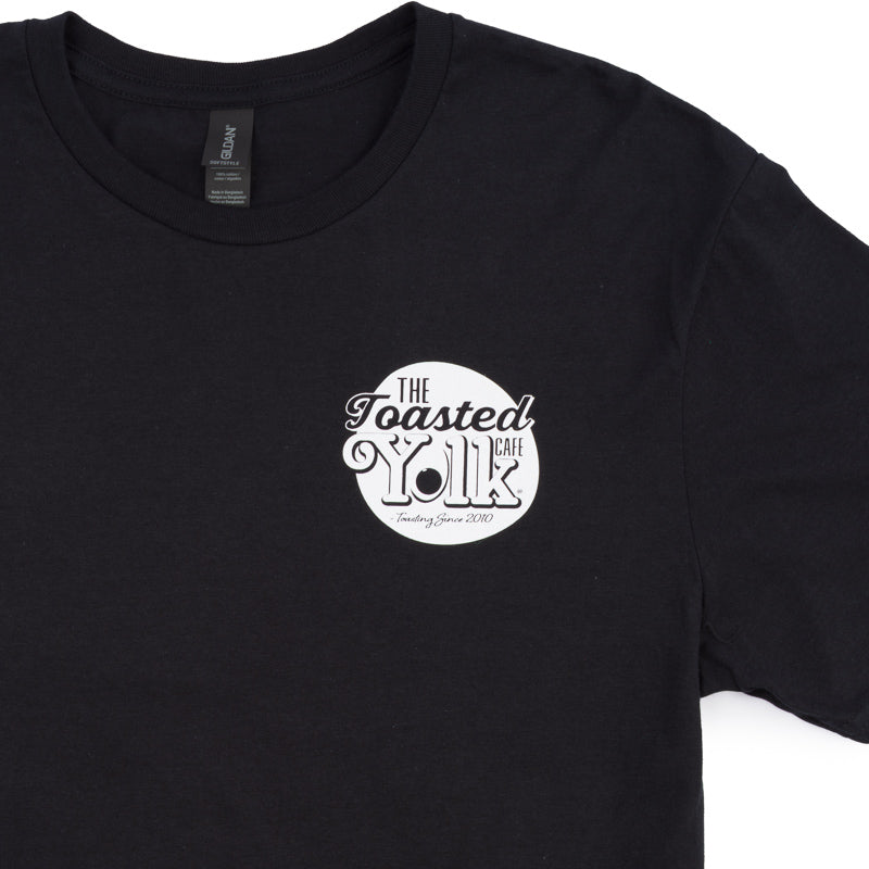 Breakfast Vibes Tee - Black