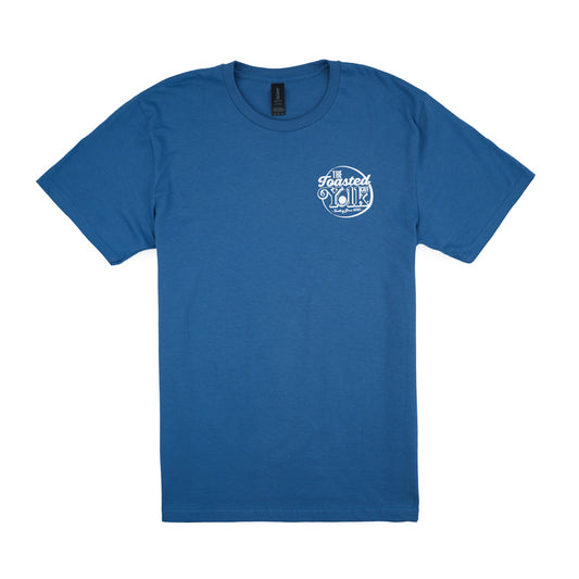 Life's Too Short Tee - Indigo Blue