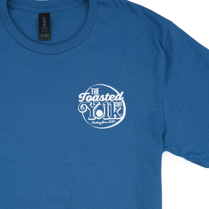 Life's Too Short Tee - Indigo Blue