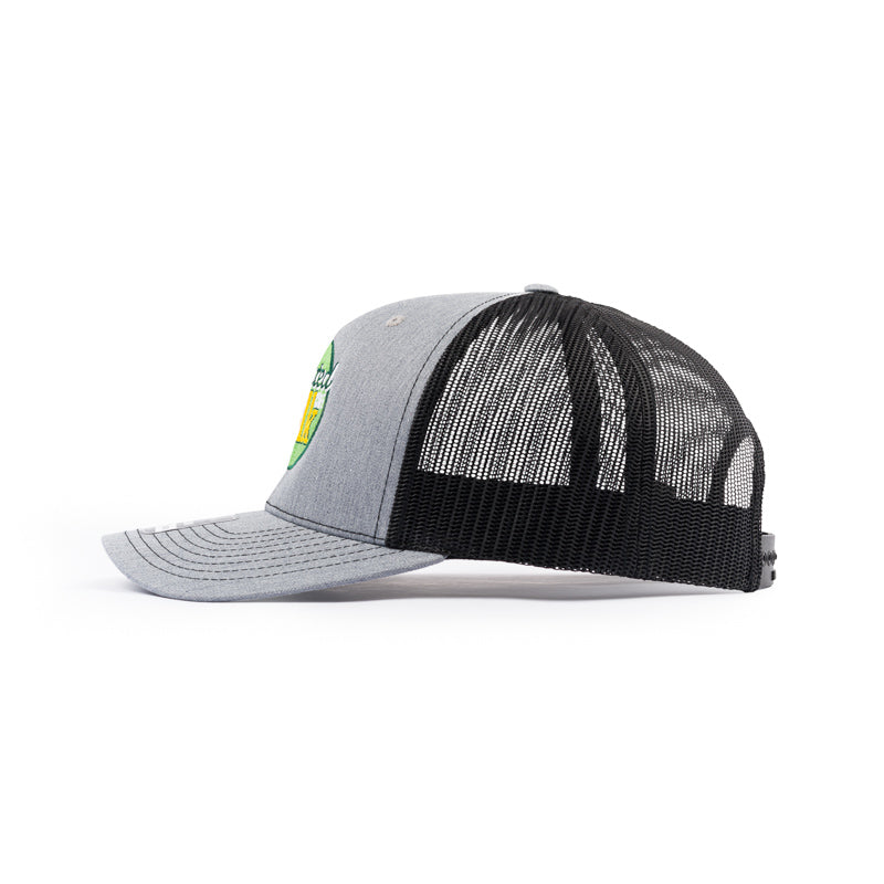 Trucker Cap - Heather Grey / Black