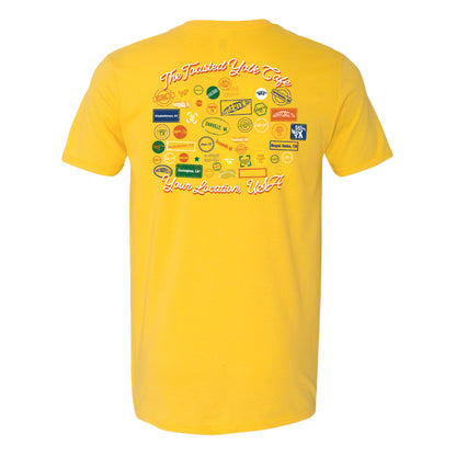 Passport Tees - 50 Qty Minimum - Customized With Your Location