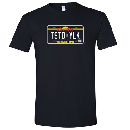 License Plate Tees - 50 Qty Minimum - Customized With Your Location