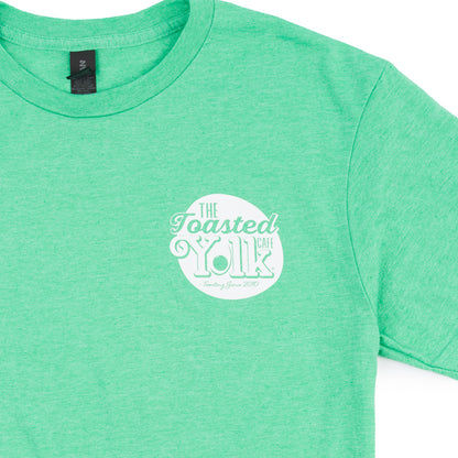 Get Toasted Tee - Heather Irish Green