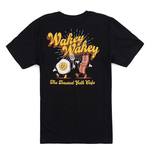 Wakey Wakey Tee - Black