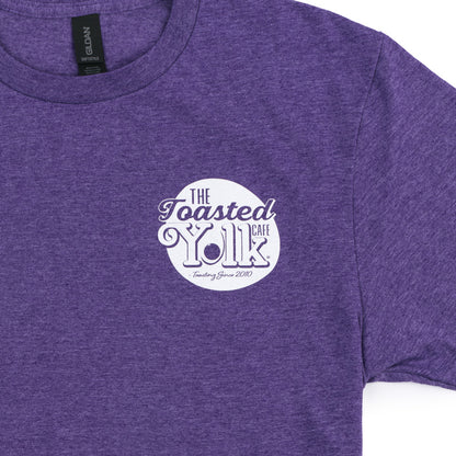 Wakey Wakey Tee - Heather Purple