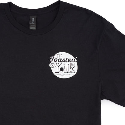 Breakfast Vibes Tee - Black