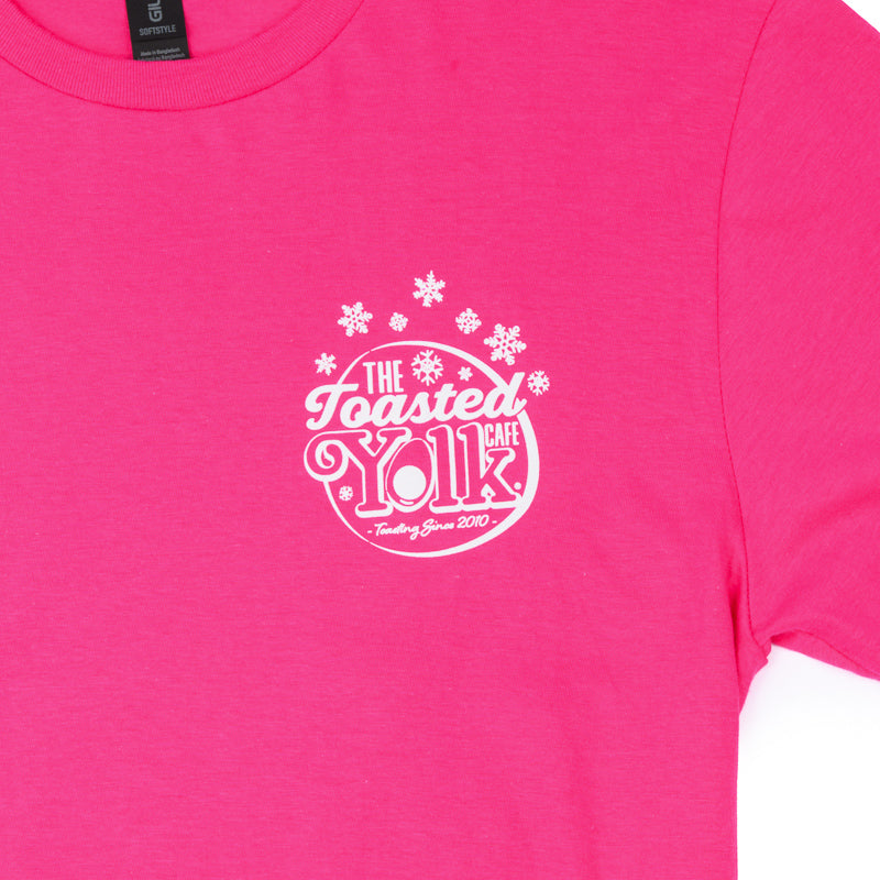 Holiday JOY Tee - Heliconia