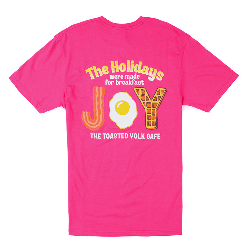 Holiday JOY Tee - Heliconia