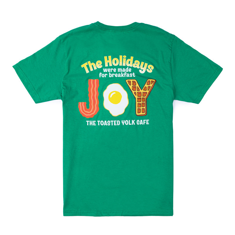 Holiday JOY Tee - Kelly Green