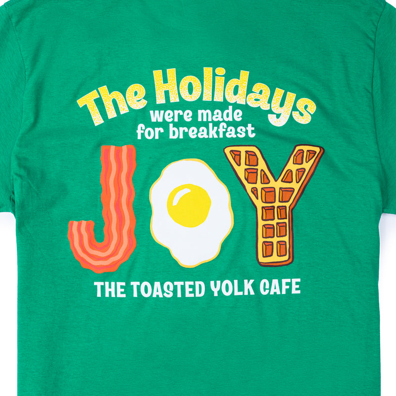 Holiday JOY Tee - Kelly Green