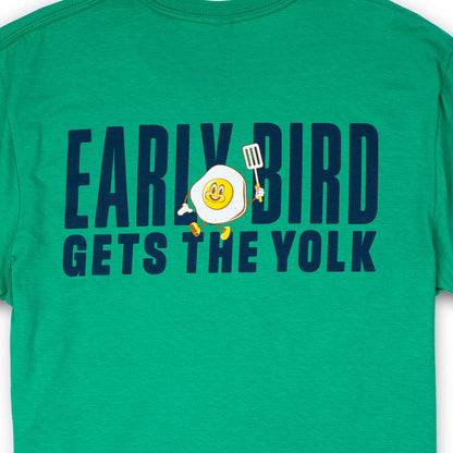 Early Bird Tee - Kelly Green
