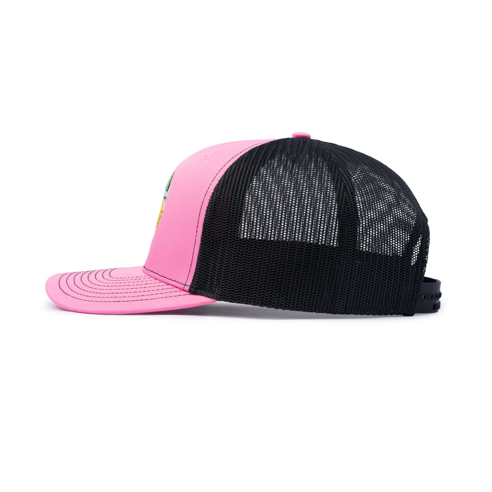 Trucker Cap - Hot Pink / Black