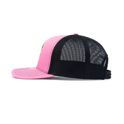 Trucker Cap - Hot Pink / Black